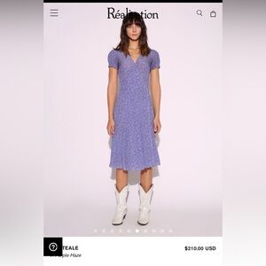 Realisation Par the Teale dress in Purple Haze